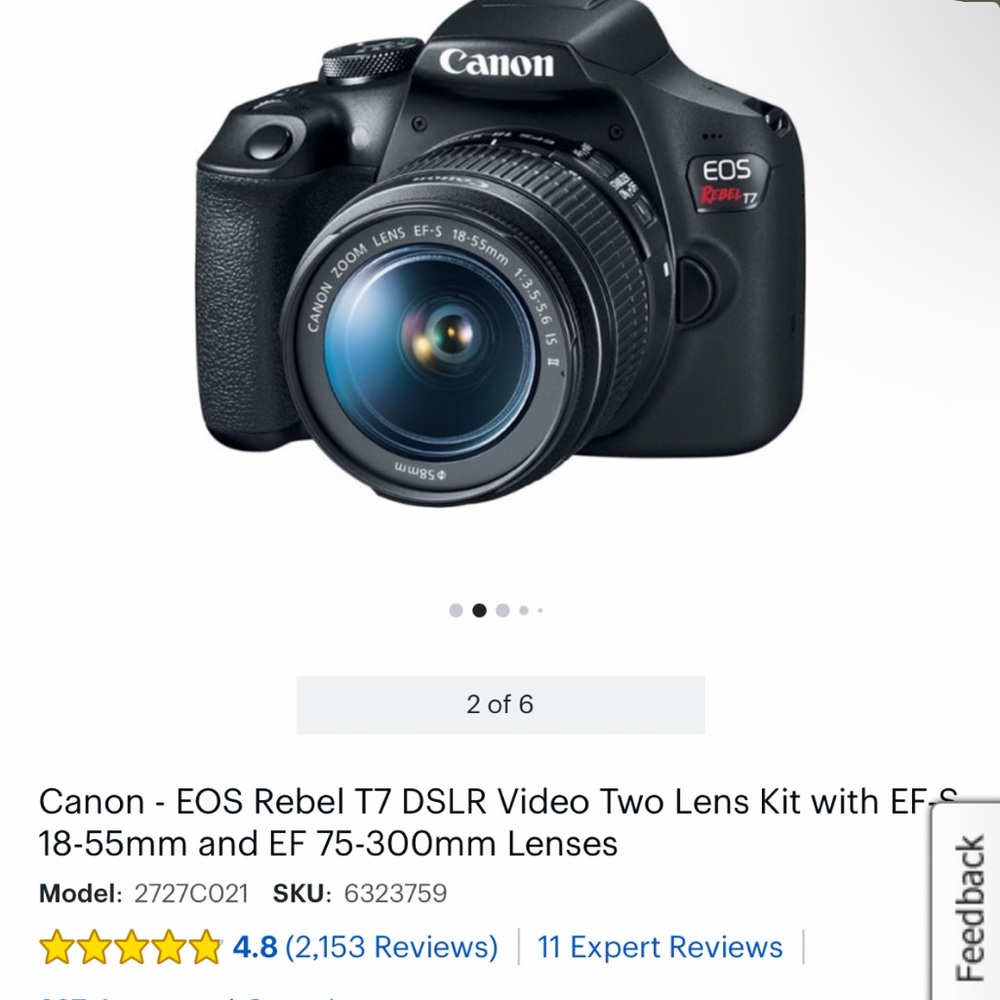 Camera for photography and video brand new